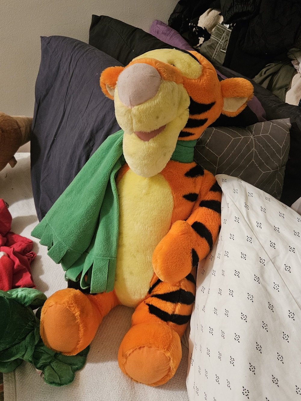 Disney Tigger Plush Toy - Orange & Yellow Cozy Stuffed Animal